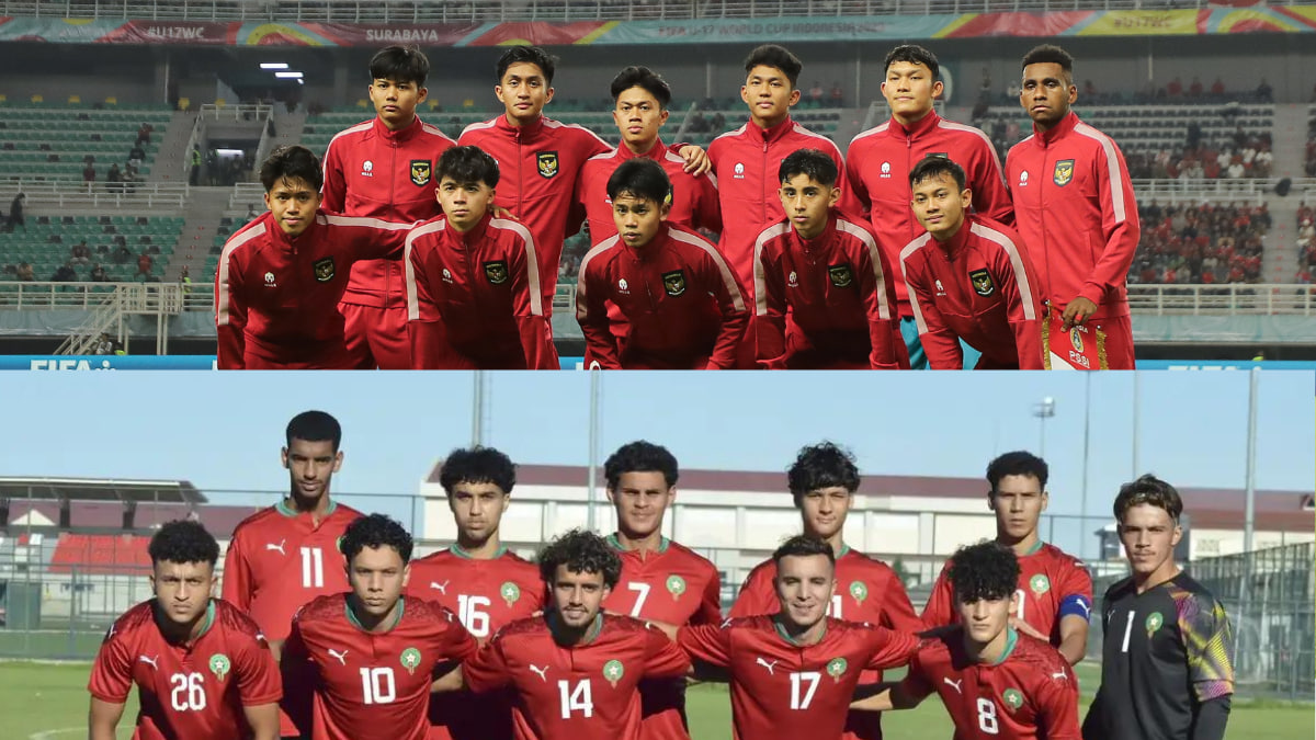 Indonesia U-17 vs Maroko U-17 Piala Dunia U-17