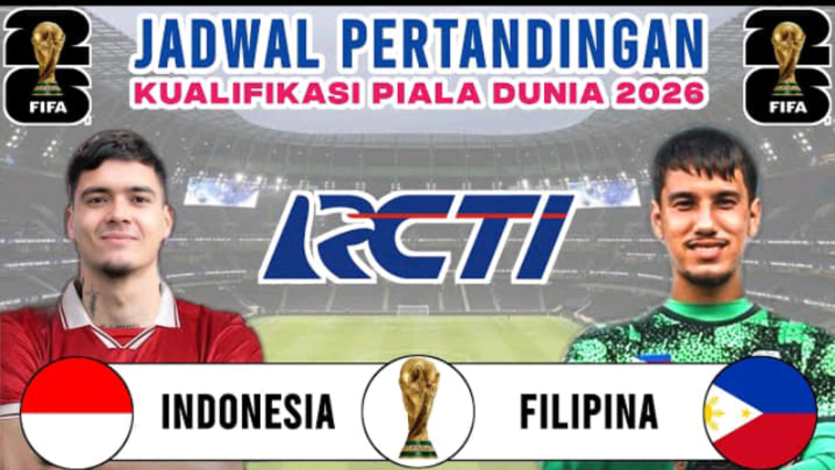 Jadwal siaran langsung pertandingan Timnas Indonesia vs Filipina di Kualifikasi Piala Dunia 2026 (infobolatimnas)