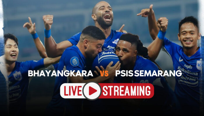 Link Live Streaming Bhayangkara FC vs PSIS Semarang di Pekan Ke-18 Liga 1 2023, Tayang di Vidio
