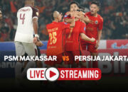 Link Live Streaming PSM Makassar vs Persija Jakarta Pekan Ke-18 Liga 1 2023, Malam Ini Pukul 19.00 WIB
