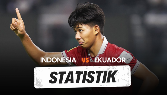 Statistik Timnas Indonesia U-17 vs Ekuador:  Pertahanan Solid Garuda Bikin Ekuador Frustasi