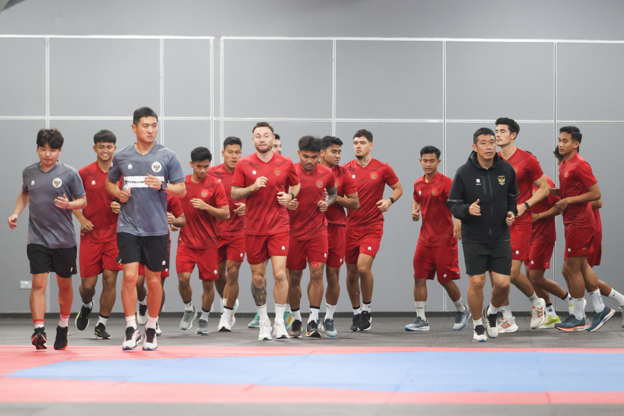 Timnas Indonesia berada di Grup F Kualifikasi Piala Dunia 2026 Zona Asia dengan Vietnam