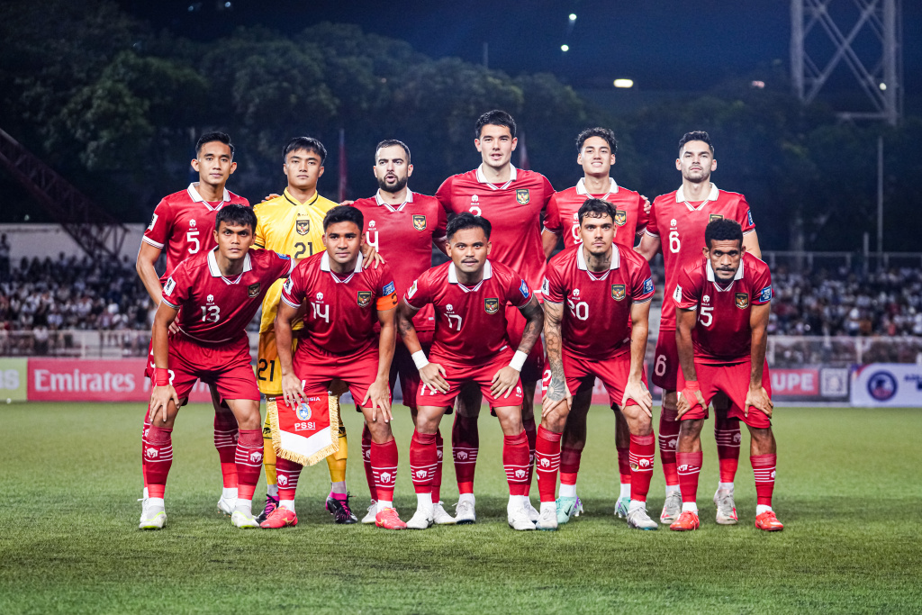 Timnas Indonesia punya rata-rata usia termuda di Piala Asia 2023.