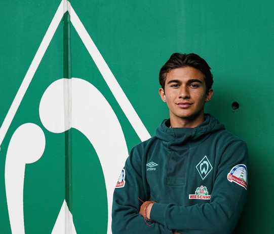 Ethan Kohler, pemain muda Werder Bremen yang akan coba dipanggil Indra Sjafri untuk bela Timnas Indonesia U-20.