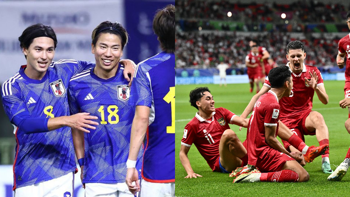 Jepang targetkan Timnas Indonesia sebagai pelampiasan usai kalah dari Irak.