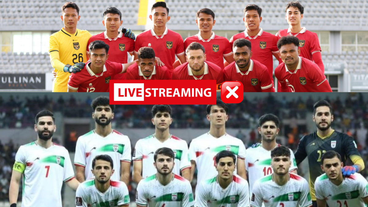 Link Live Streaming Indonesia vs Iran