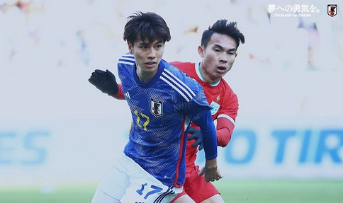Jepang menghajar Thailand dalam laga uji coba sebelum Piala Asiai 2023.