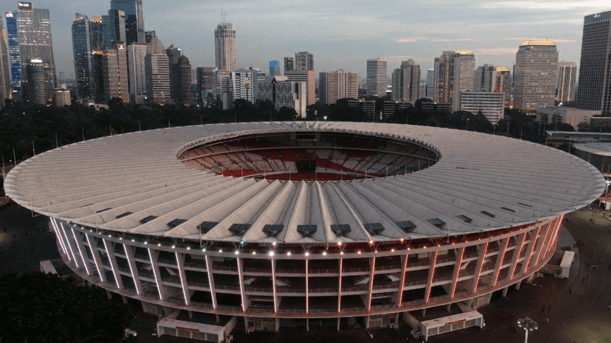 Stadion Utama Gelora Bung Karno yang tidak angker bagi Vietnam.